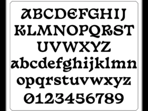 basteleur font by keussel