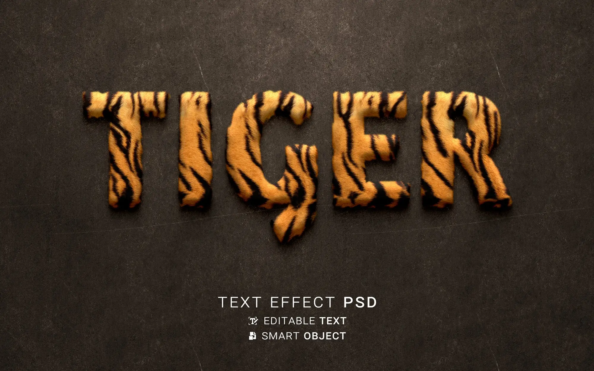 Beautiful Tiger Text Effect