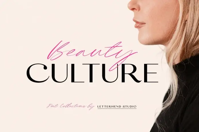 Beauty Culture Sans Serif Font 4 beauty culture sans serif font