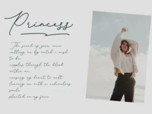 bianca clarinda handwritten font 2