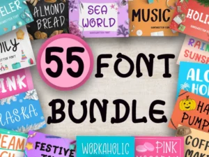 big fonts bundle 1