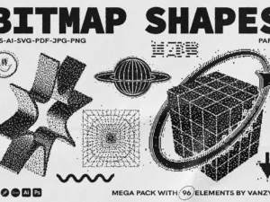 bitmap vector shapes part 1