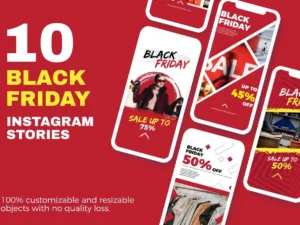 black friday instagram stories