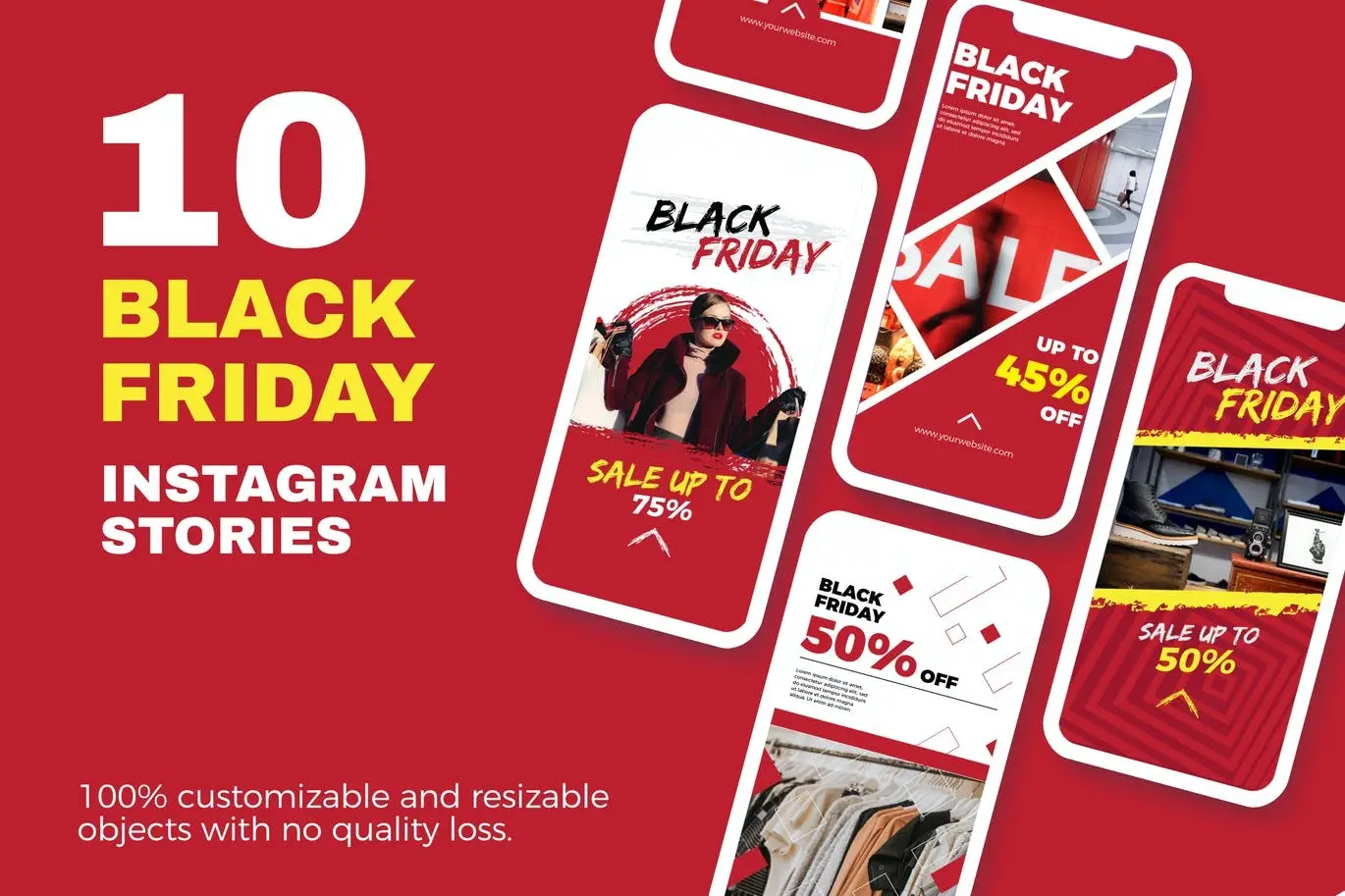 Black Friday Instagram Stories