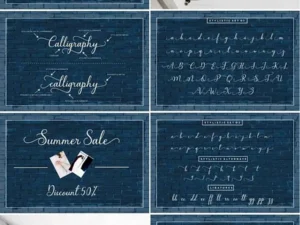 bluebell calligraphy font