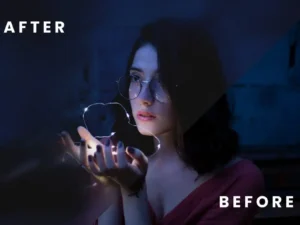blurry distortion photo effect 2