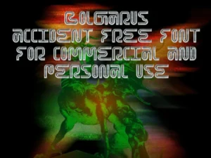 bolgarus font