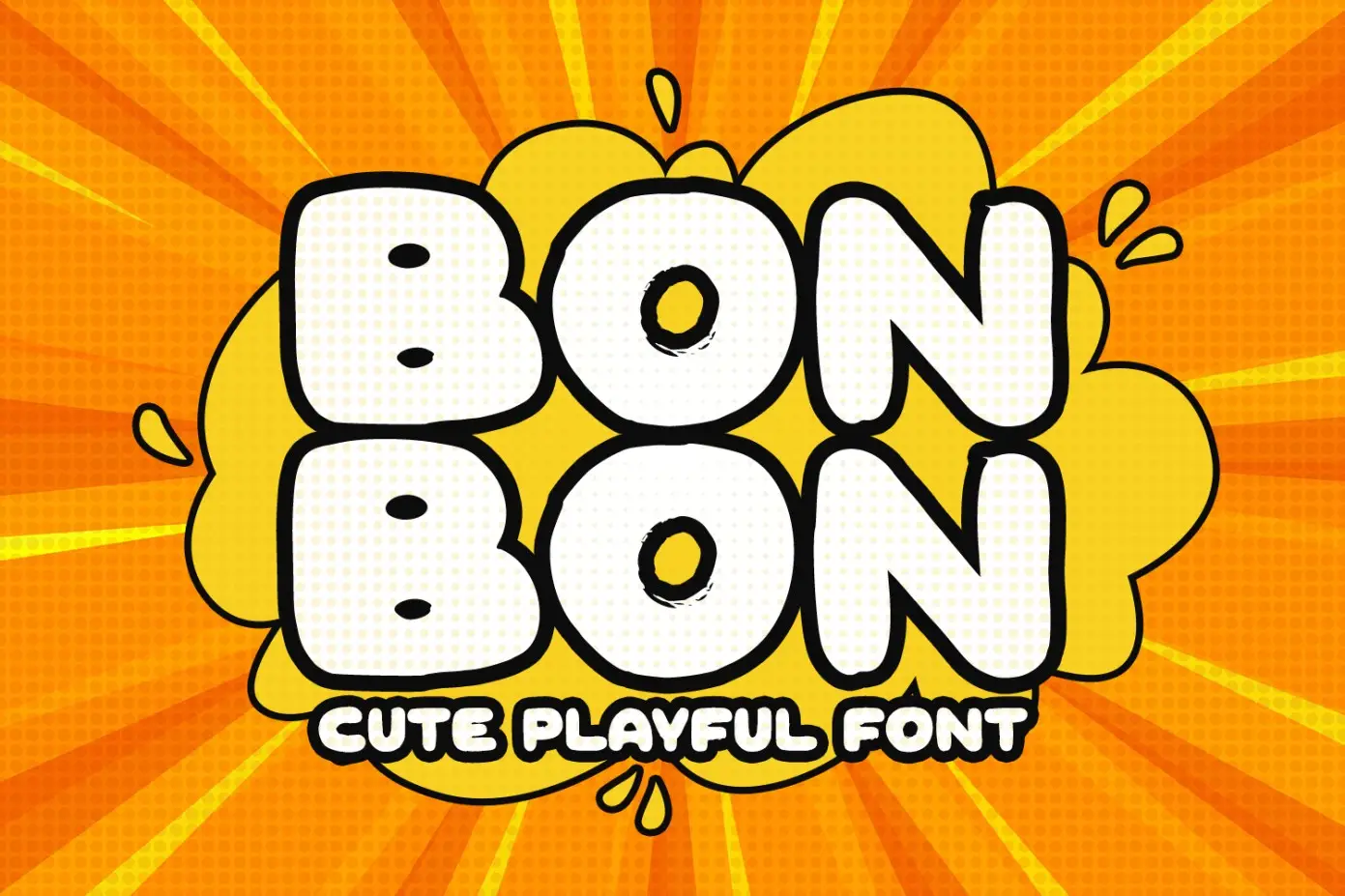 Bonbon Display Font 5 bonbon display font