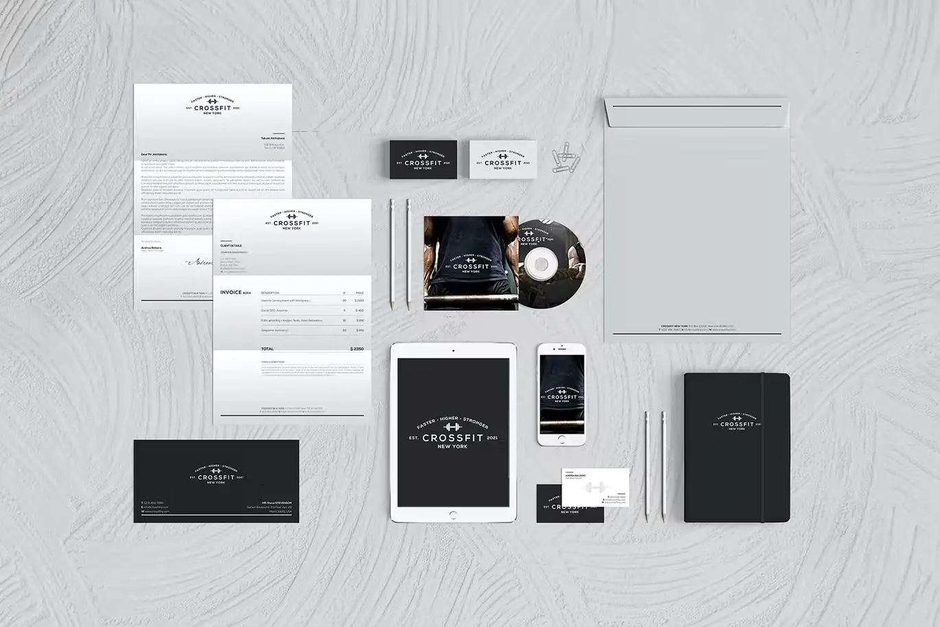 Brand Identity / Stationery Mockup 06