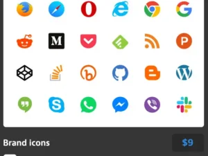 brand icons