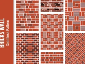 brick seamless pattern
