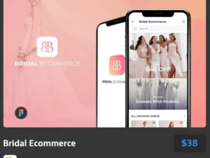 bridal ecommerce ui kit