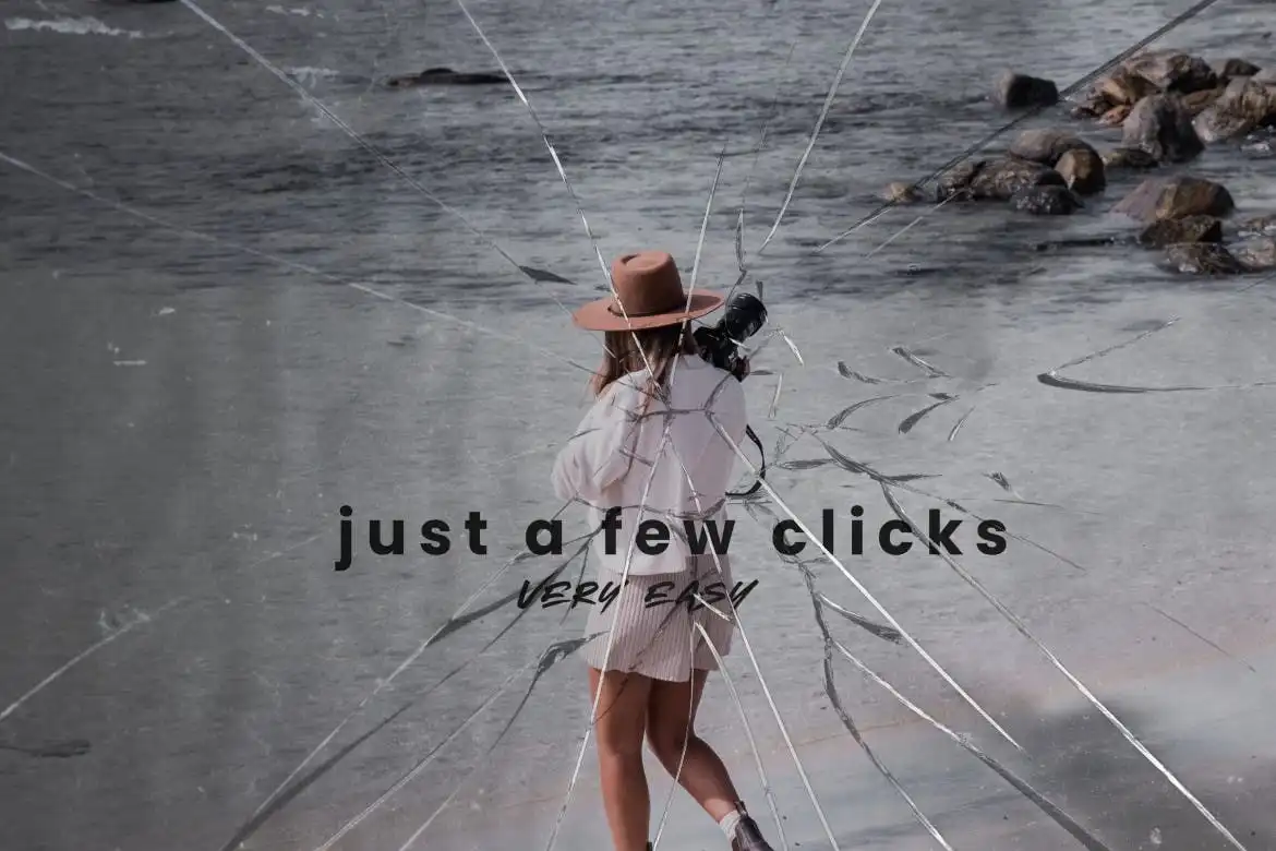 Broken Glass Effect Psd