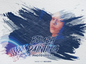 brush painting photo effect 2