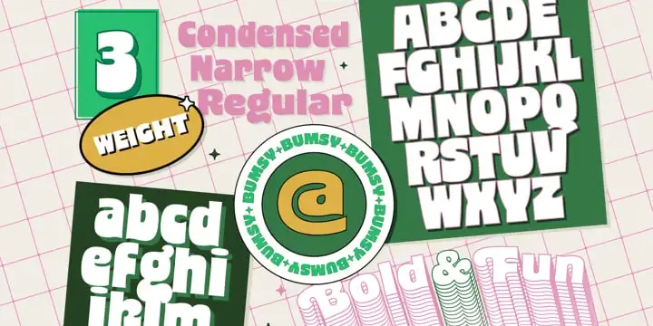 Bumsy Font