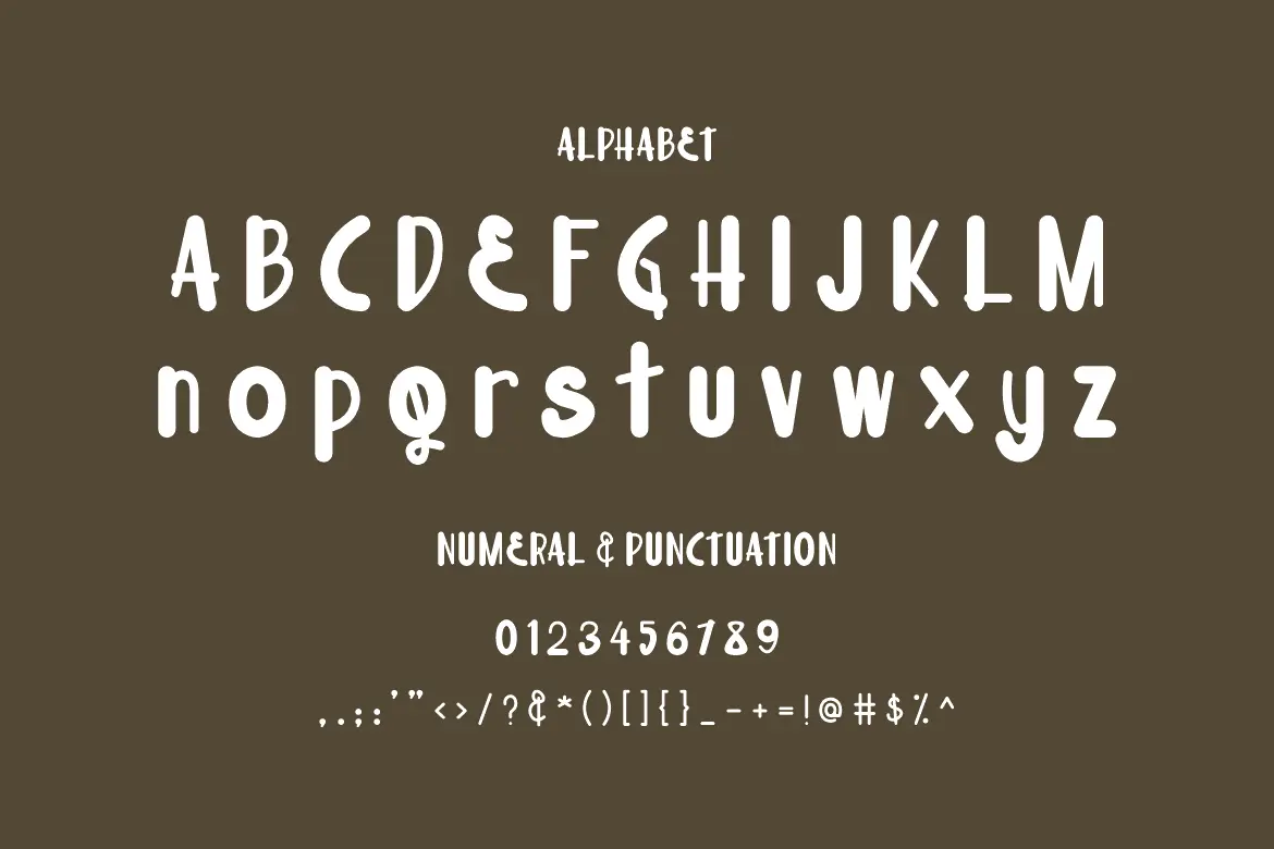 Bundle Font Modern Display