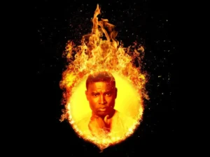 burning photo effect