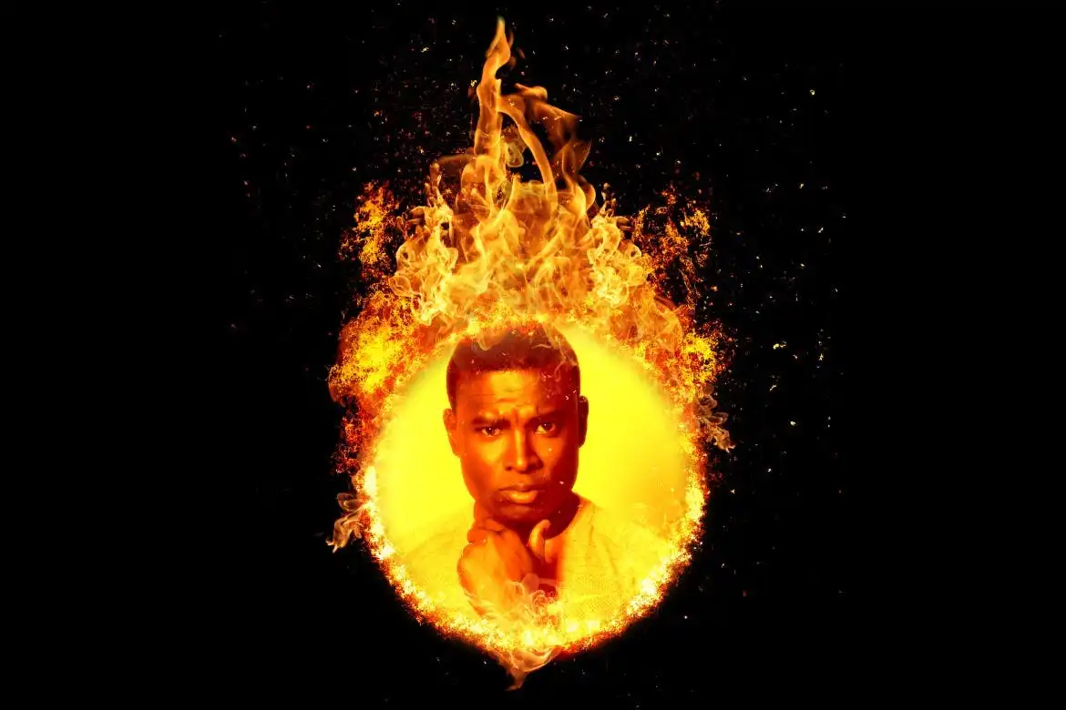Burning Photo Effect