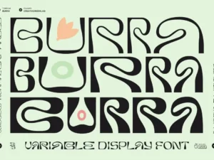 burra font by kadek mahardika