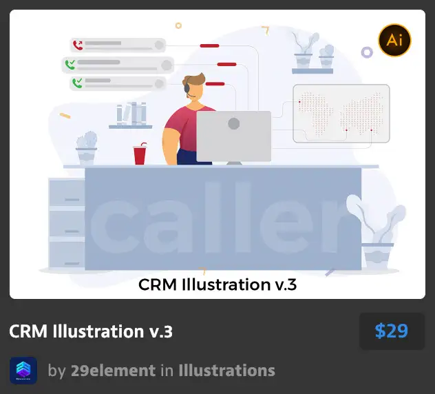 CRM Illustration v.3