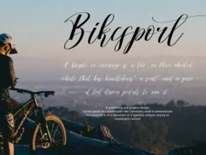 california handwritten typeface 2