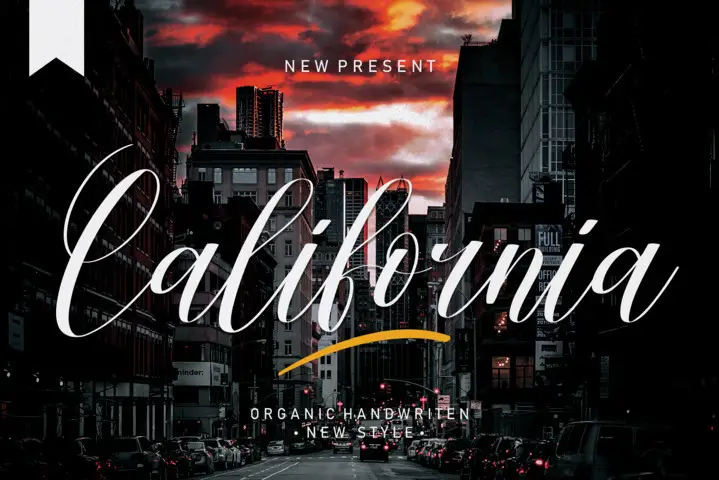 California Handwritten Typeface 7 california handwritten typeface