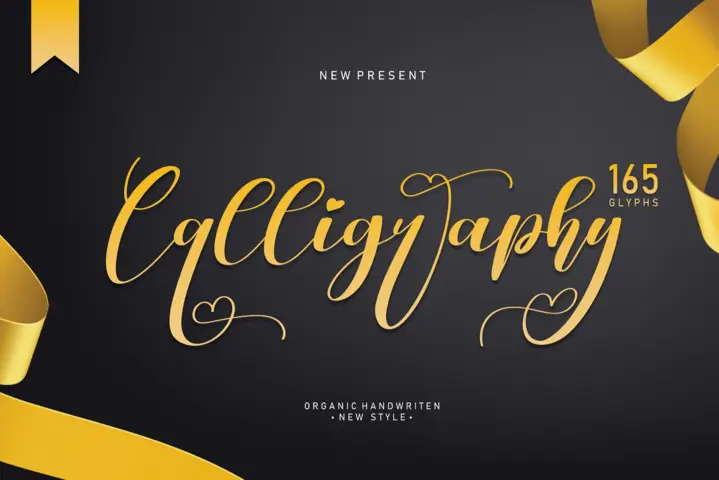 Calligraphy Calligraphy Font 6 calligraphy calligraphy font