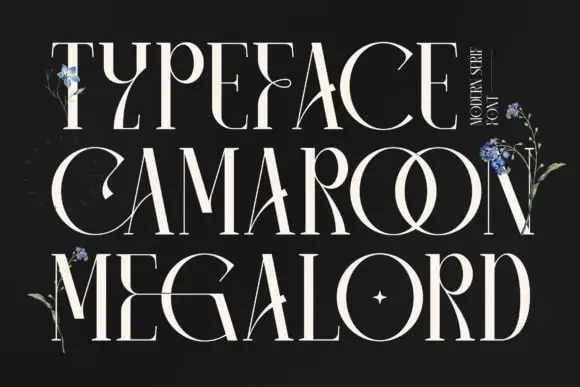 Camaroon Megalord Font 3 camaroon megalord font