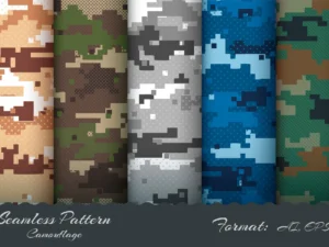 camouflage seamless pattern 5