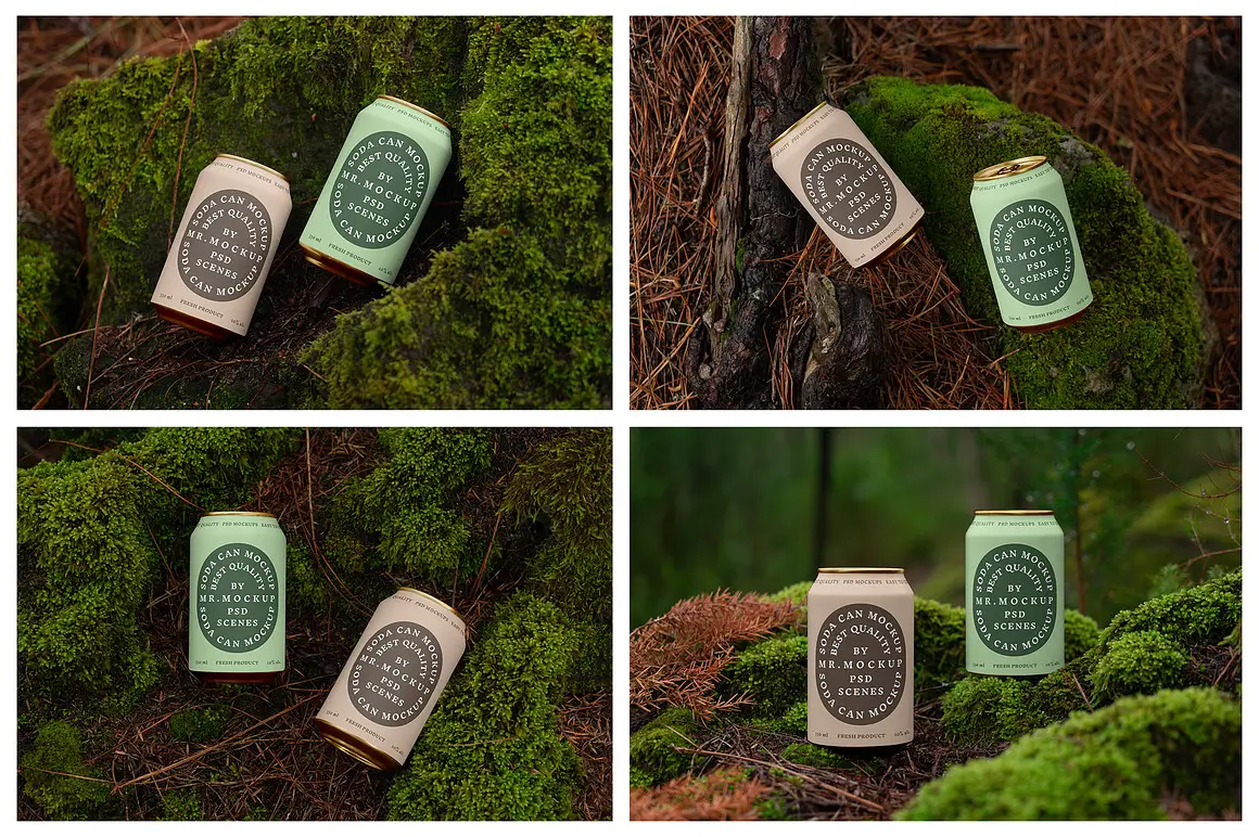 Can Mockups - Nature Scenes 12 can mockups nature scenes 3