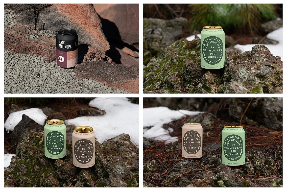 Can Mockups - Nature Scenes 16 can mockups nature scenes 7