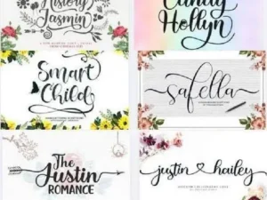 candyland best premium font bundle 23 premium fonts