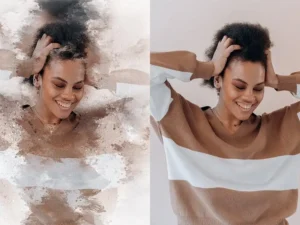 canvas photo watercolor action 10