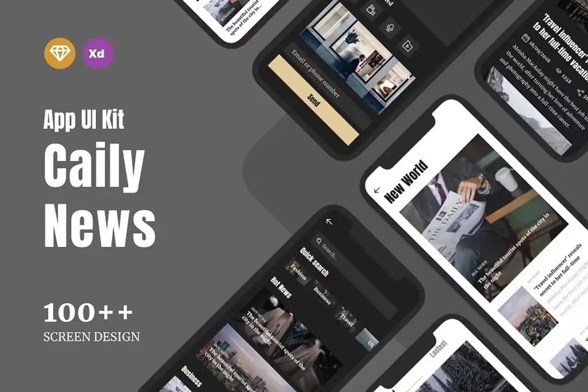 Capi Mobile UI Kit - Lifetime Update 16 capi mobile ui kit lifetime update14