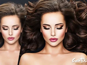 cartoon painting photo template smart object 5