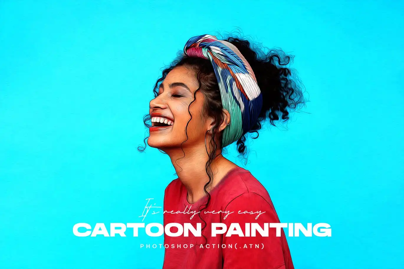 Cartoon Painting Photoshop Action 11 cartoon painting photoshop action 12