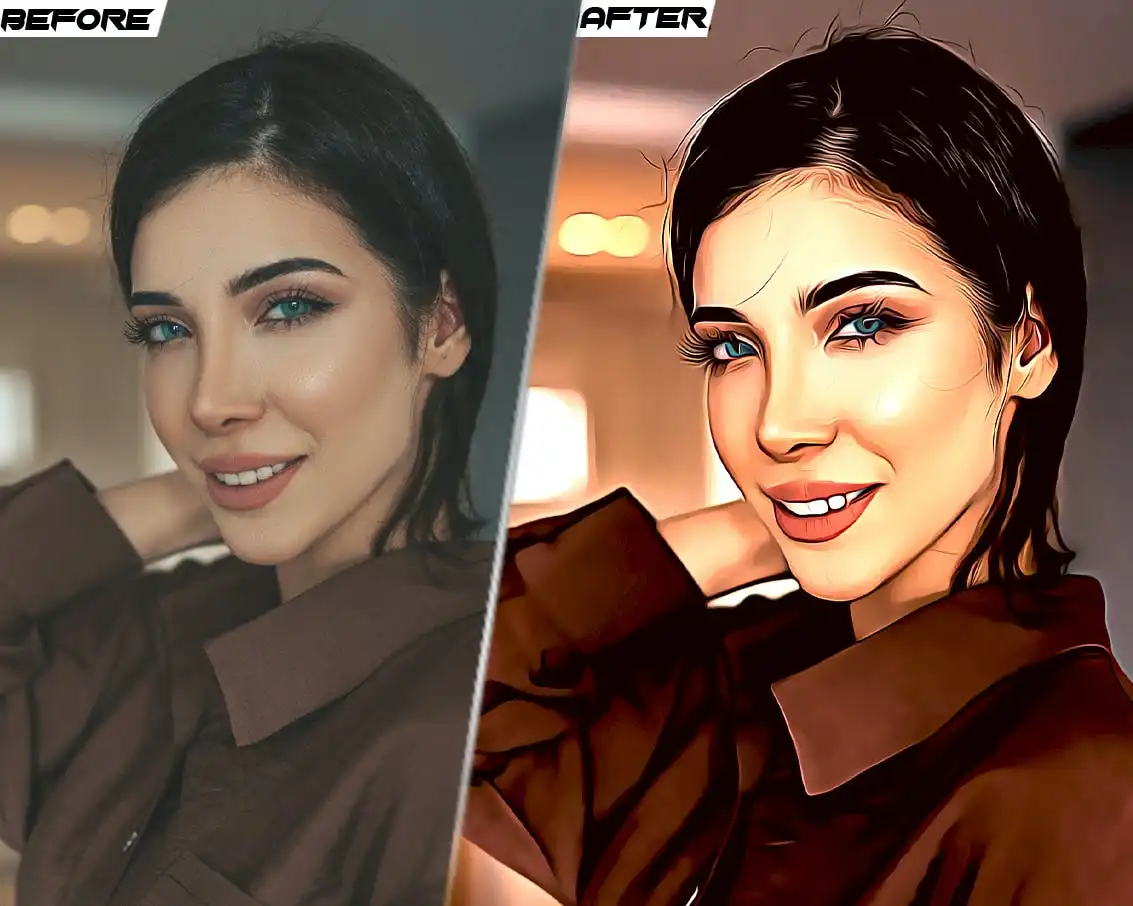 Cartoon Painting Photoshop Action 3 cartoon painting photoshop action 9