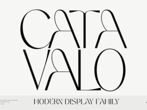 catavalo display family 6 styles by creativemedialab 3