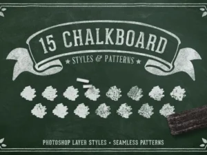 chalk and charcoal photoshop styles volume 2