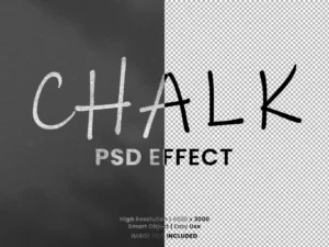 chalk psd effect