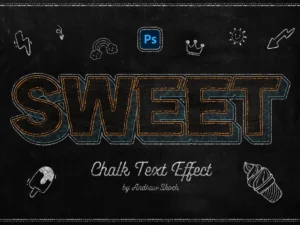 chalk text effects 6