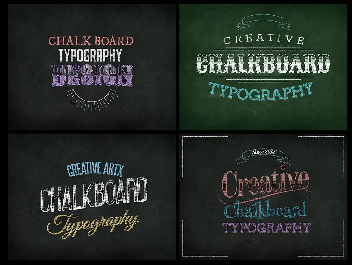 Chalkboard Text 6 chalkboard text 1