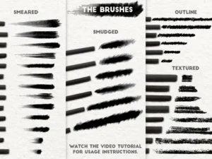 charcoal brushes 2