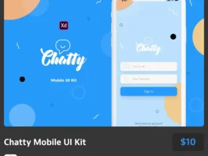 chatty mobile ui kit