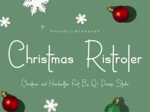christmas ristroler font w4bwcp