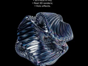 chrome renders shapes pack vol ii