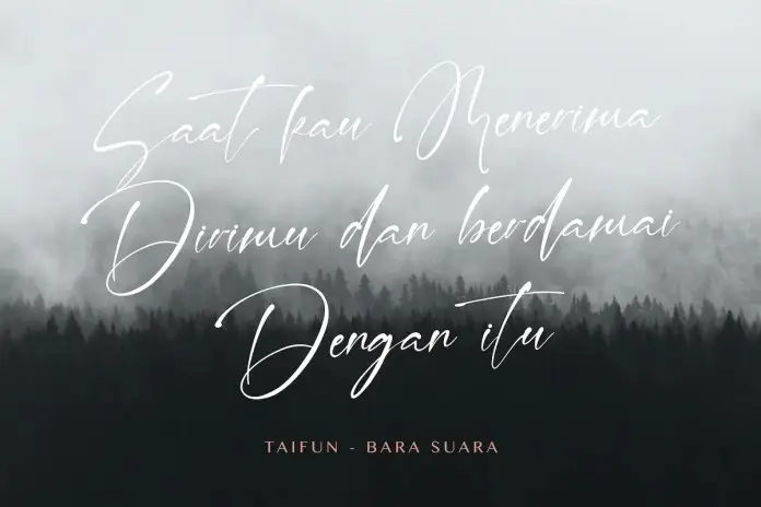 Cinta Sehatti Handwritten Font 3 cinta sehatti handwritten font 2