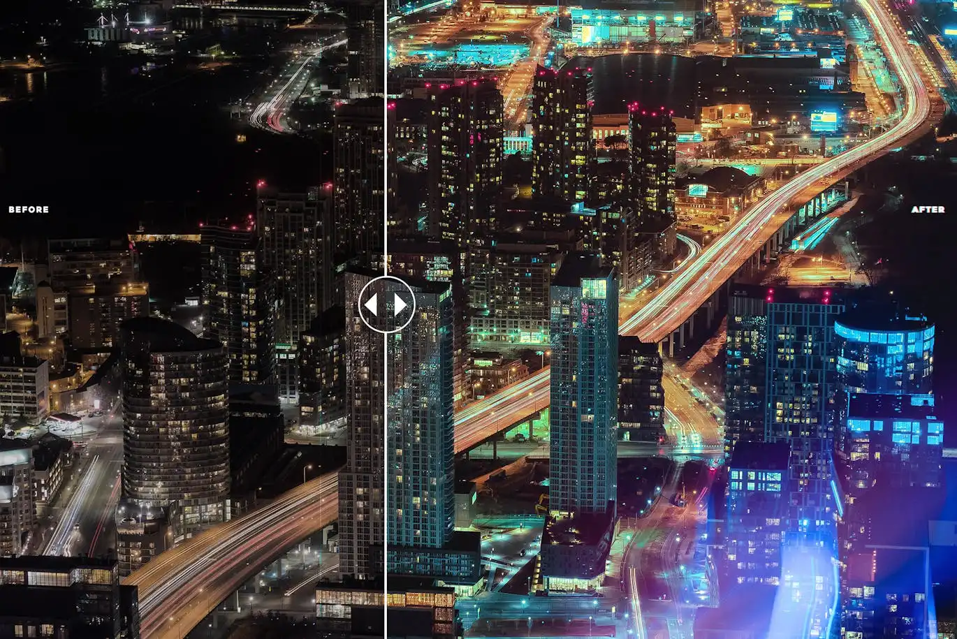 CityScape CyberPunk Photoshop Actions