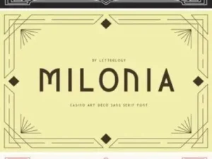 classic retro bundle font