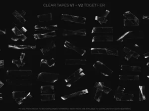 clear plastic tapes v1 texture pack 4